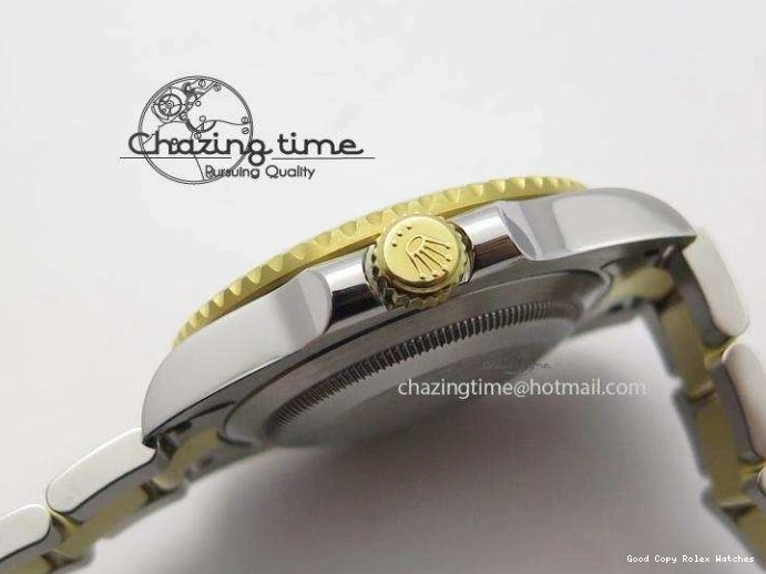 AAA Replica Watches SS Best LN Edition 116613 ETA Submariner Black 3986 YG Bracelet Bp-Maker RelaxedFit On Dial 0117